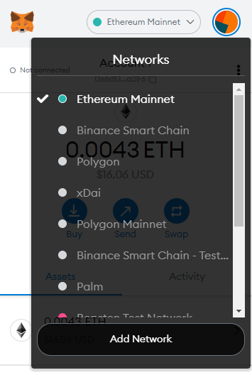 Add Polygon Network to MetaMask